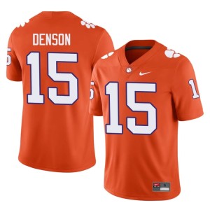 #15 Official Orange CFP Champs Mens College Football Chris Denson Jersey 580406-575