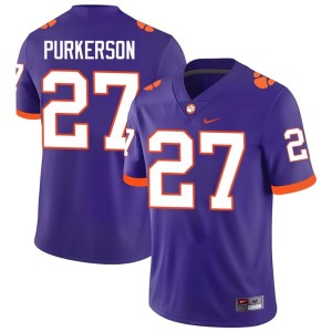 #27 Purple College Football CU Alumni Jack Purkerson Men Jerseys 198043-537