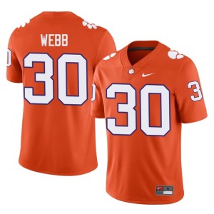 #30 College Football Orange Kylen Webb Limited CFP Champs Men Jersey 176167-493