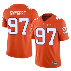 #97 Patrick Swygert Orange University College Football CLEM Mens Jerseys 533125-192