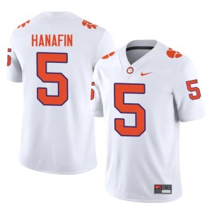#5 CU College Football White Ronan Hanafin Replica Men's Jersey 311150-325