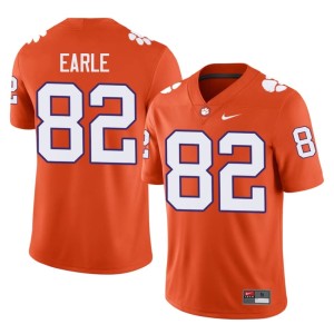 #82 Sam Earle Clemson Tigers College Football Mens Official Orange Jerseys 417797-841