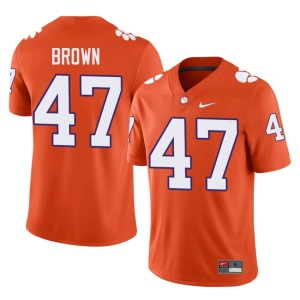 #47 Tiger Town Orange College Football Alumni Sammy Brown Mens Jerseys 903589-278