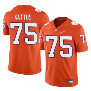 #75 Orange 2026 Tucker Kattus Men's CU College Football Jerseys 606271-520