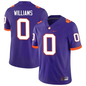 #0 Purple College Football CFP Champs Antonio Williams Men Player Jersey 987526-437