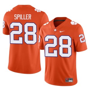 #28 College Football Mens C.J. Spiller Player CU Orange Jersey 241315-146