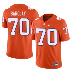 #70 Alumni College Football Chance Barclay Orange Mens Tigers Jersey 739843-233