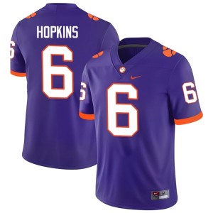 #6 Purple Clemson Tigers DeAndre Hopkins Stitched College Football Men Jersey 777994-851
