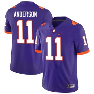 #11 Polo Anderson Men's Purple Clemson National Championship High School College Football Jersey 145873-470