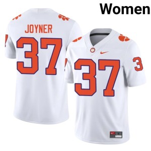 #37 White Tigers College Football Women University Davion Joyner Jersey 327451-944