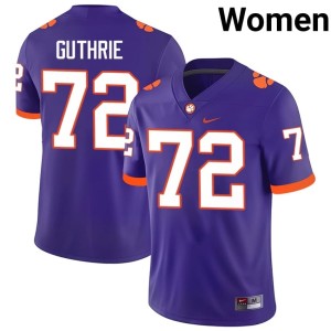 #72 Adam Guthrie CU Purple Women High School College Football Jerseys 790020-347
