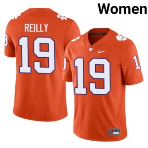 #19 Brayden Reilly 2026 Orange Women CU College Football Jerseys 583232-595