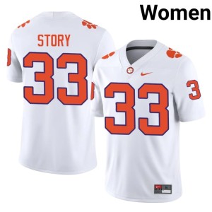 #33 White Women Caden Story CU College Football Official Jersey 637655-860