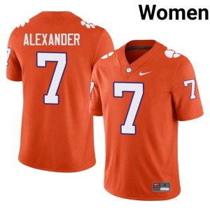#7 University Jeremiah Alexander Women College Football CU Orange Jersey 611312-130