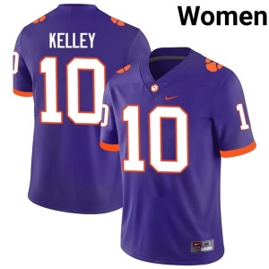 #10 Misun Kelley Women's Limited Purple CU College Football Jerseys 361798-756