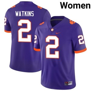 #2 Purple CFP Champs Womens College Football 2026-27 Sammy Watkins Jerseys 148960-845