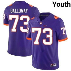 #73 Hayes Galloway Youth Purple 2026 CU College Football Jerseys 704140-722