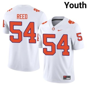 #54 Ian Reed Youth CFP Champs Official White College Football Jerseys 419423-800