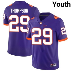 #29 Champ Thompson College Football Purple Youth NCAA CFP Champs Jersey 338983-208