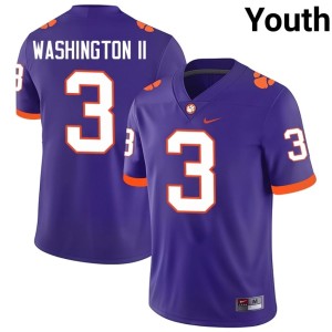 #3 Purple Elliot Washington II 2026-27 CFP Champs College Football Youth Jersey 828170-632